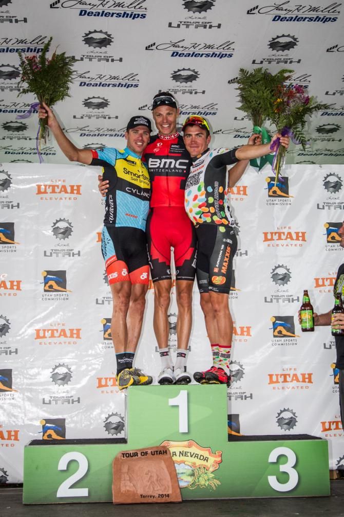 The top three on the podium