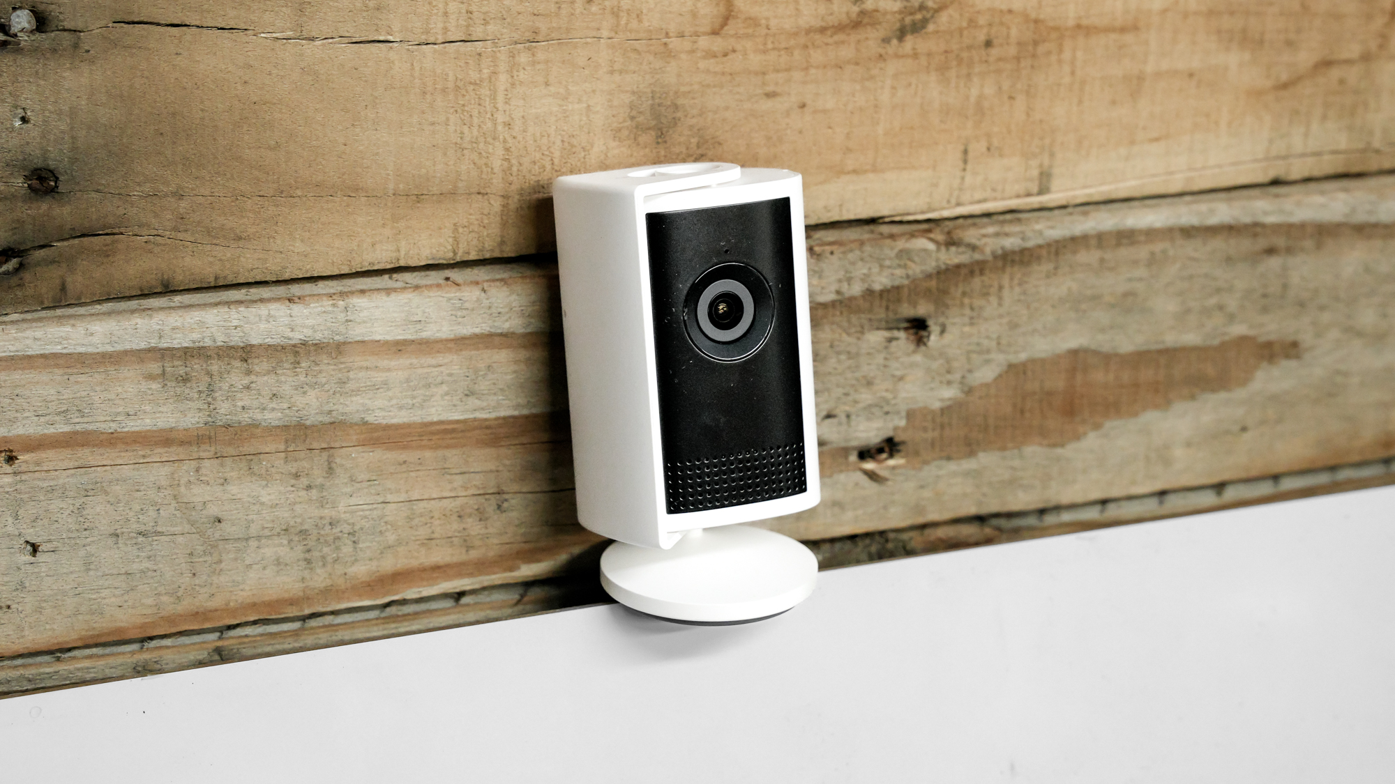 Ring Indoor Cam Plus on a shelf