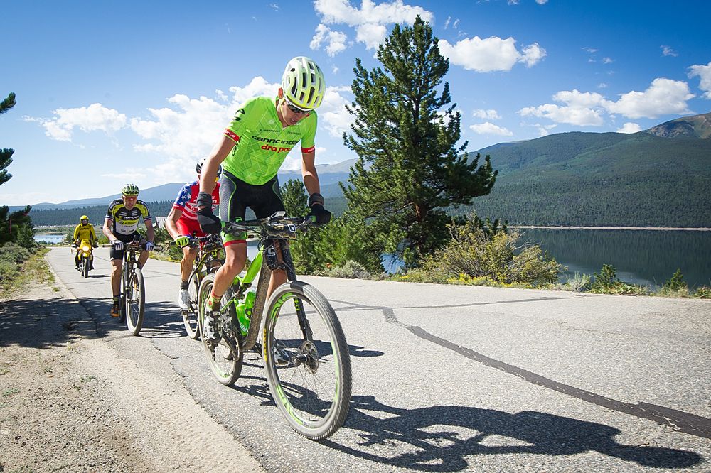 Joe Dombrowski second at 2016 Leadville 100