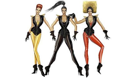 Beyoncé&#039;s Thierry Mugler tour costumes