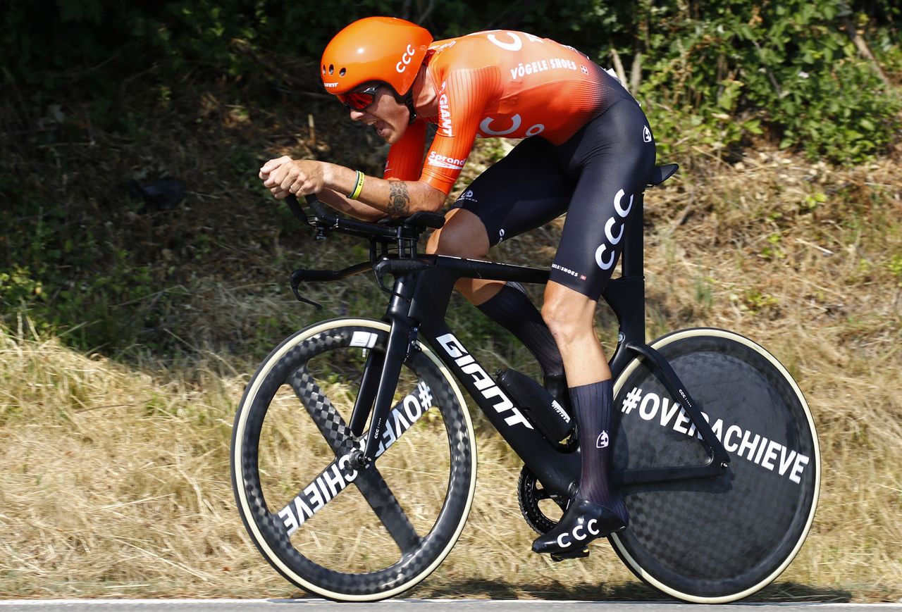Alessandro De Marchi powers to third in the Italian national time trial championships