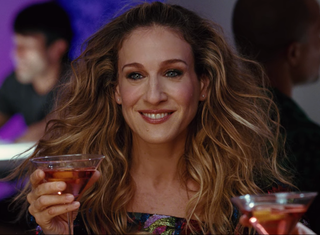 Carrie Bradshaw loved her Cosmos - SJP, not so much