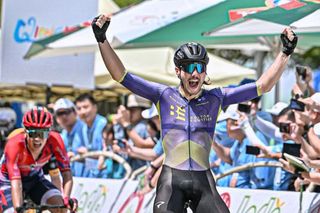 George Jackson (Bolton Equities Black Spoke) wins stage 1 of the 2023 Tour of Hainan