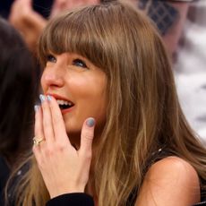 Taylor Swift at the Knicks vs Cavaliers game 3