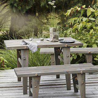 Harmen Outdoor small garden Table Or Bench