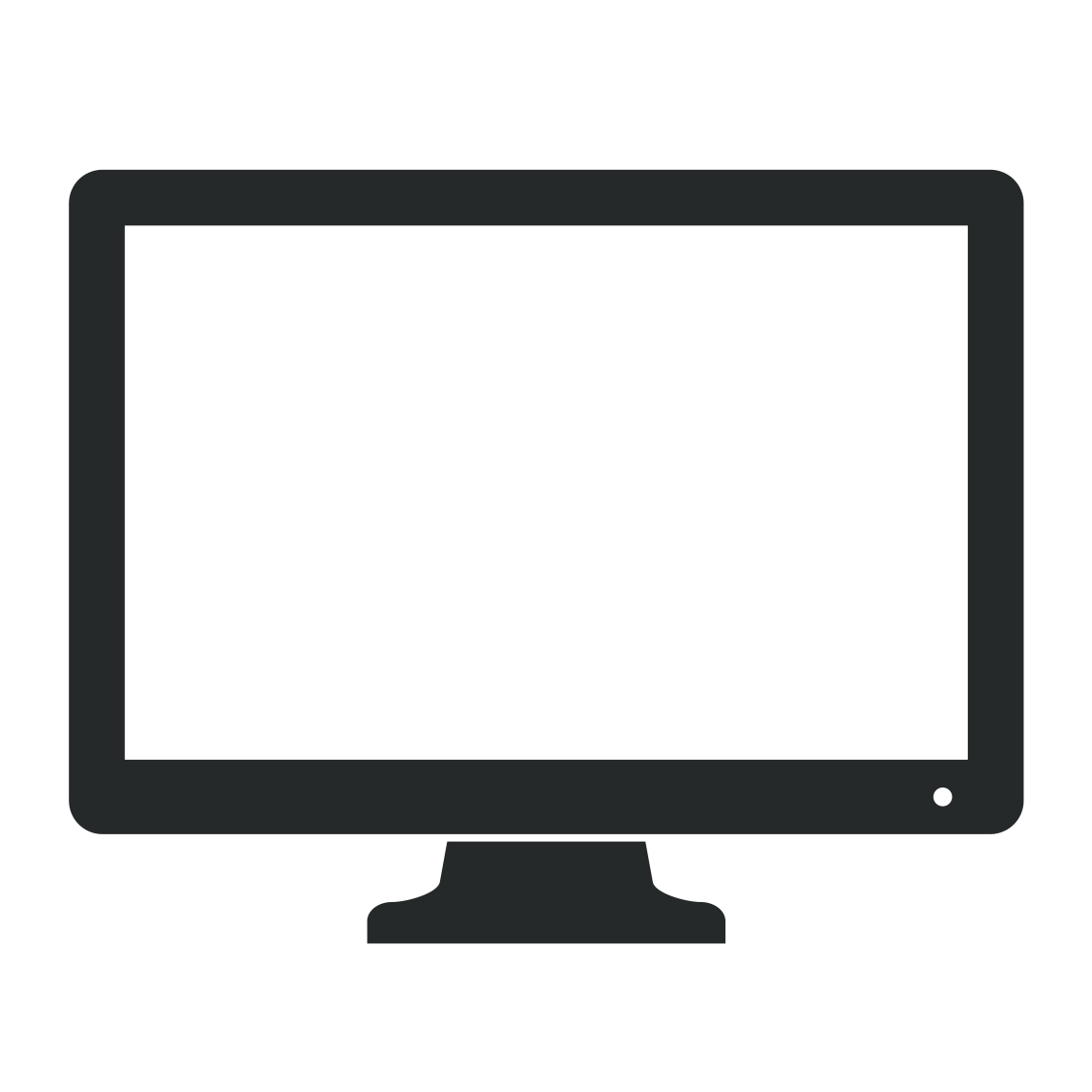 A drawn image of a TV