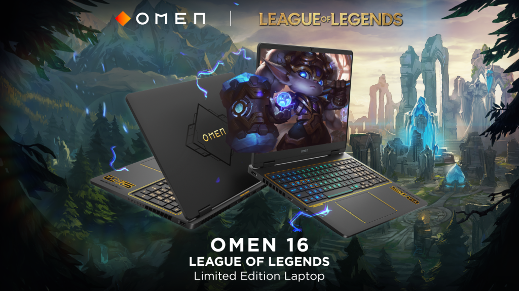 HP Omen 16 League of Legends laptop
