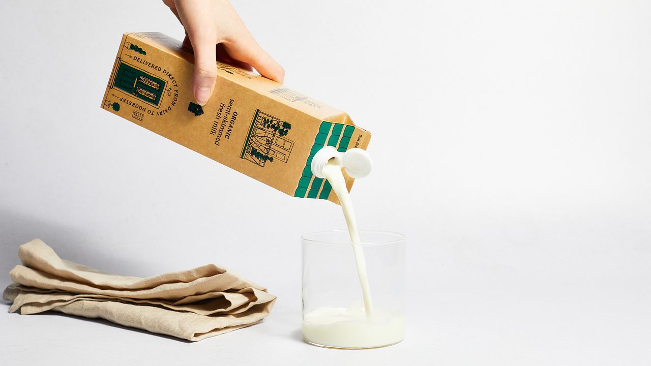 Milk &amp; More packaging