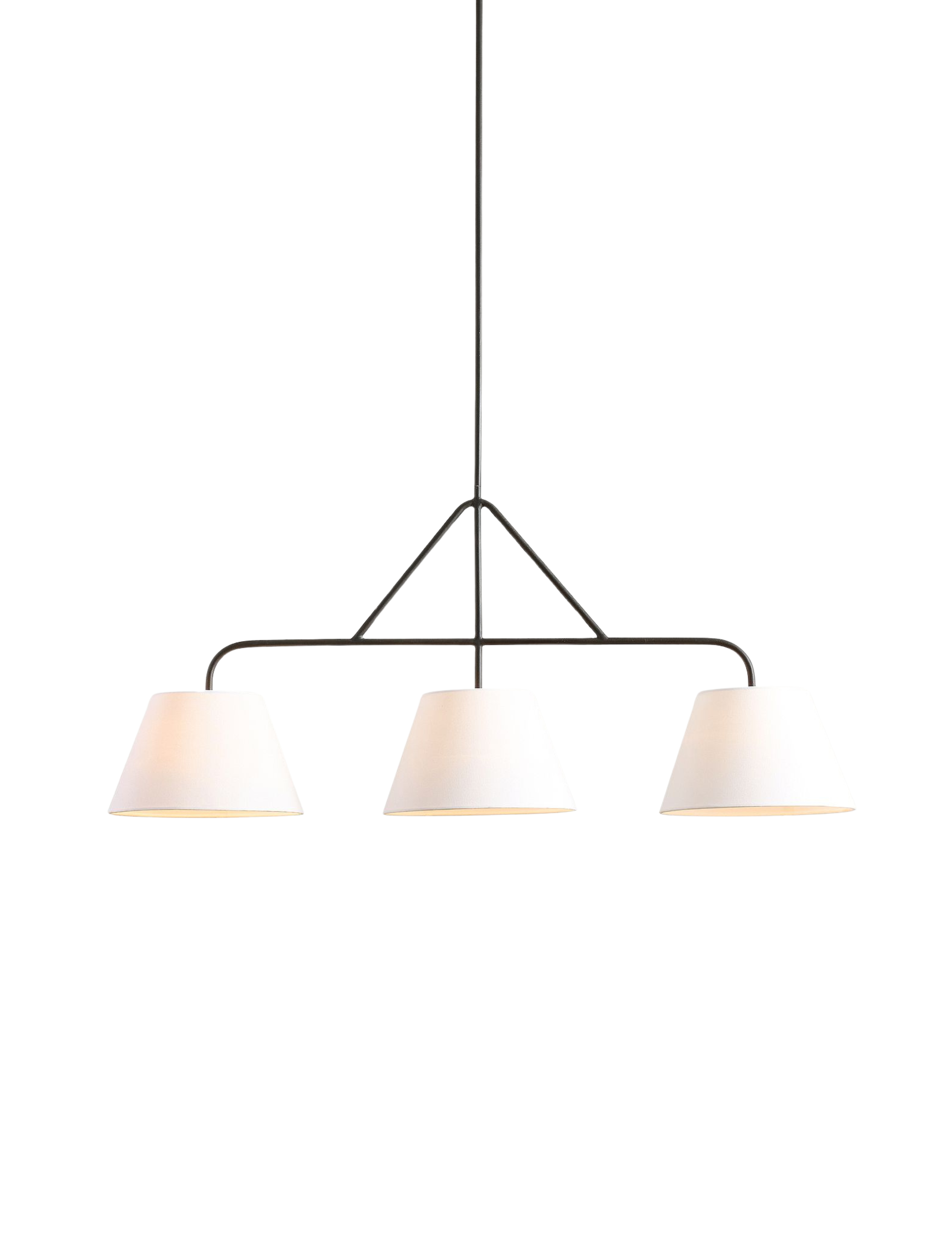 Fallon Forged-Iron Linear Multi Pendant