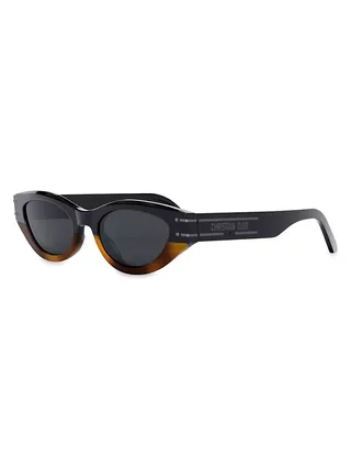 Diorsignature B5i 51mm Cat-Eye Sunglasses
