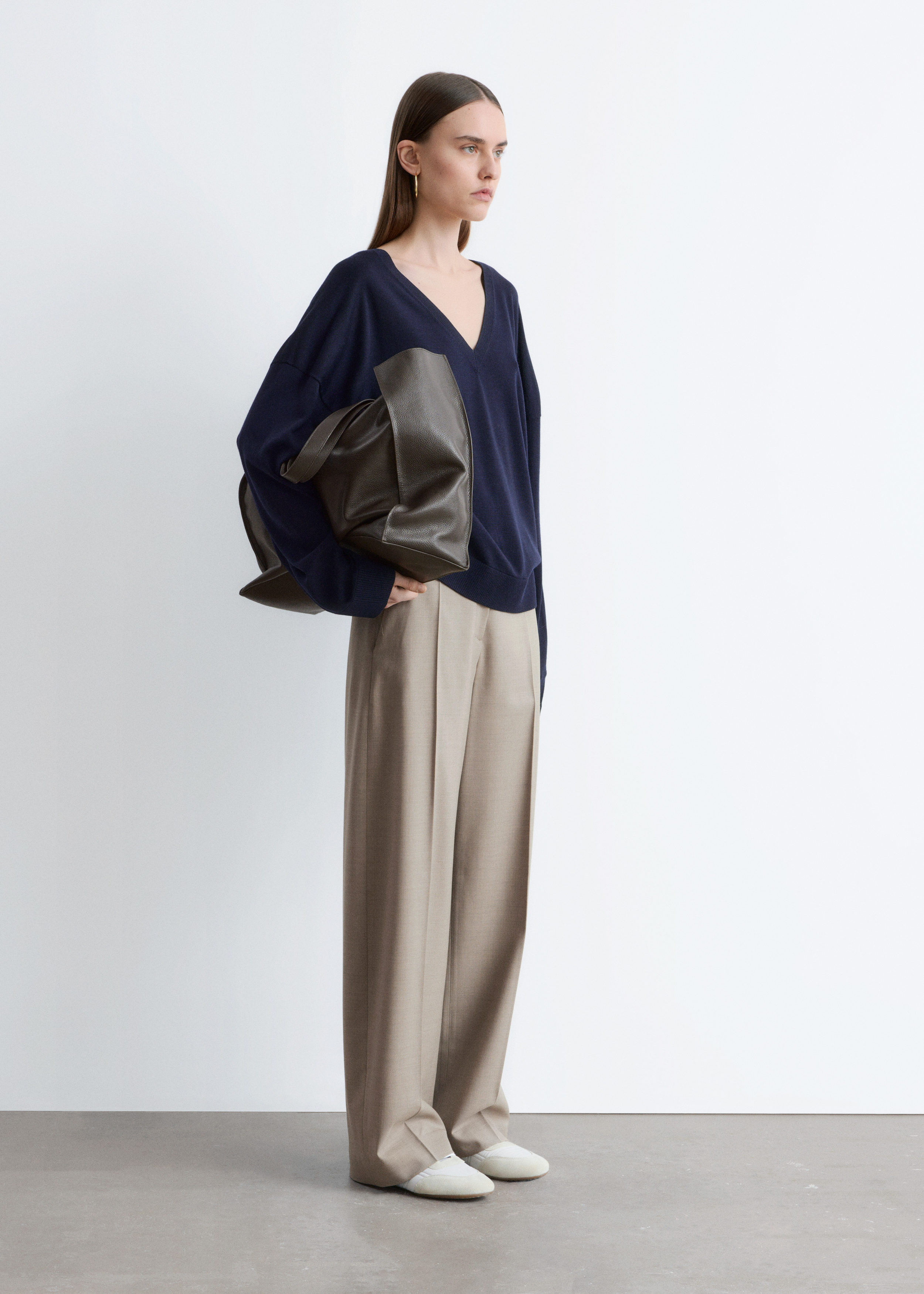Wool Press-Crease Trousers