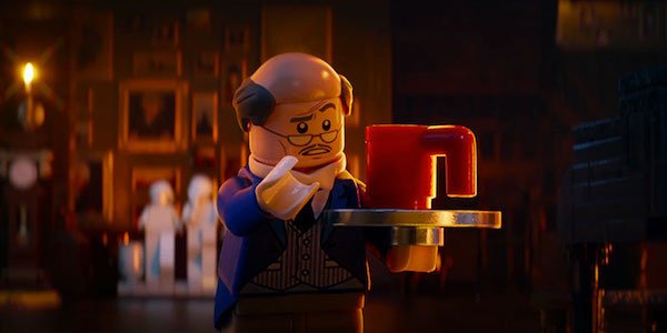 Alfred in The Lego Batman Movie