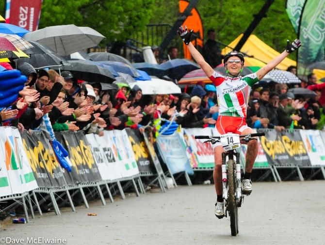Eva Lechner (Team Colnago Suditrol) wins the World Cup in Albstadt