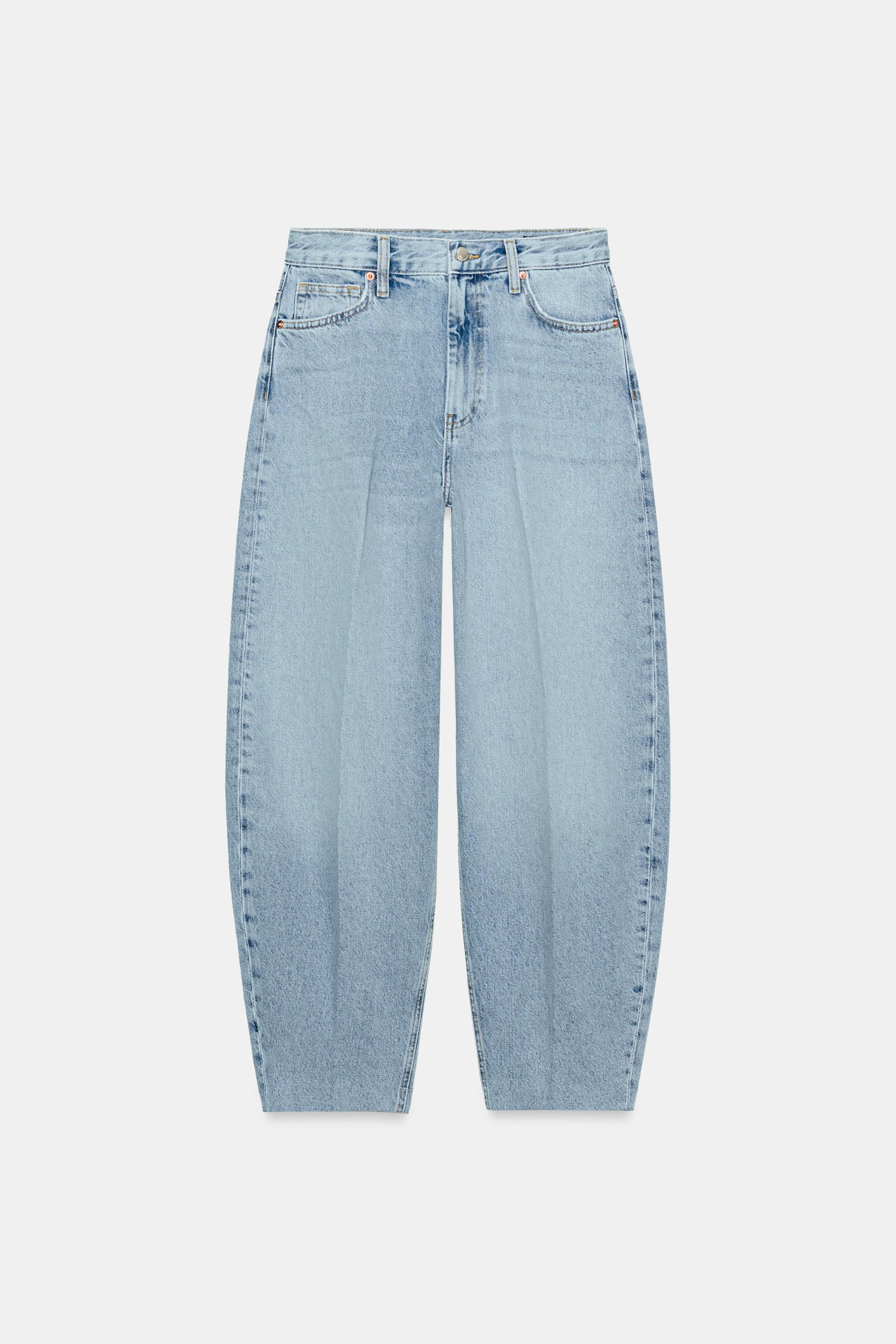Zw Collection High Waist Tapered Jeans