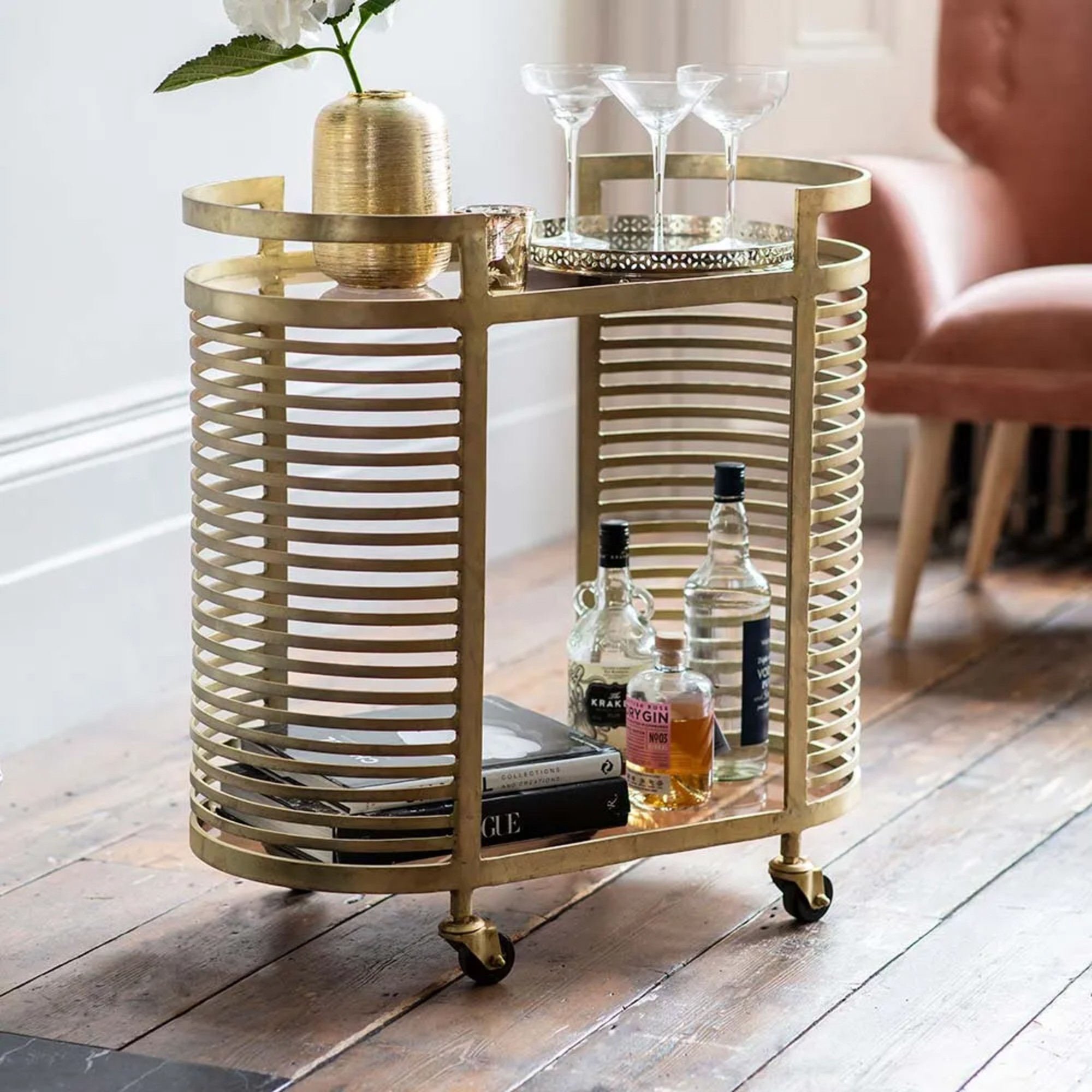 Atkin & Thyme Rockefeller Drinks Trolley