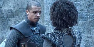 Game of Thrones Season 8 Episode 2 Jacob Anderson Grey Worm Nathalie Emmanuel Missandei