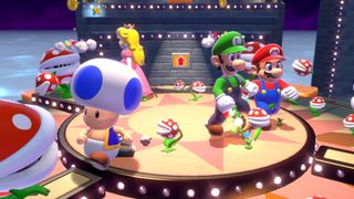 Super Mario Bros. 3D World + Bowser's Fury Mario, Luigi, Toad ja Peach