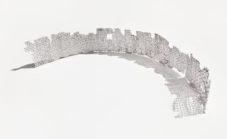 ‘Aluminum Curved Cast Form’, by Mimi Jung