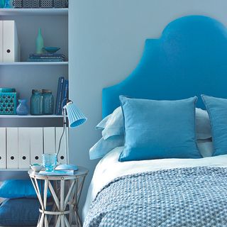 turquoise blue bedroom