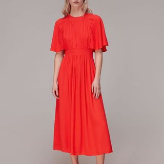 Whistles red dress