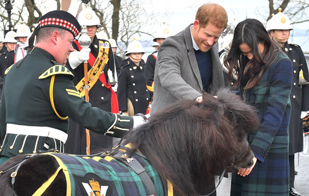 Prince Harry and Meghan Markle visit to Edinburgh, Scotland - 13 Feb 2018