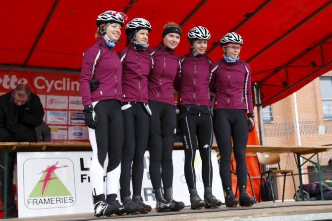 Britain's Breast Cancer Care Cycling Team line up
02_27_13_Samyn_044.jpg