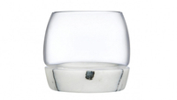 ​Nude Glass Chill Marble & Glass Whisky Tumbler Glass