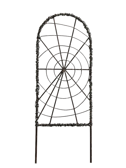 Iron Spiderweb Trellis