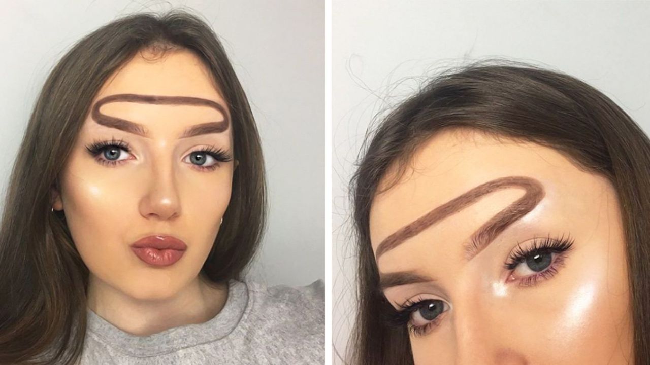 Halo Brows Are Trying to Be the Next Instagram Brow Trend | Marie Claire