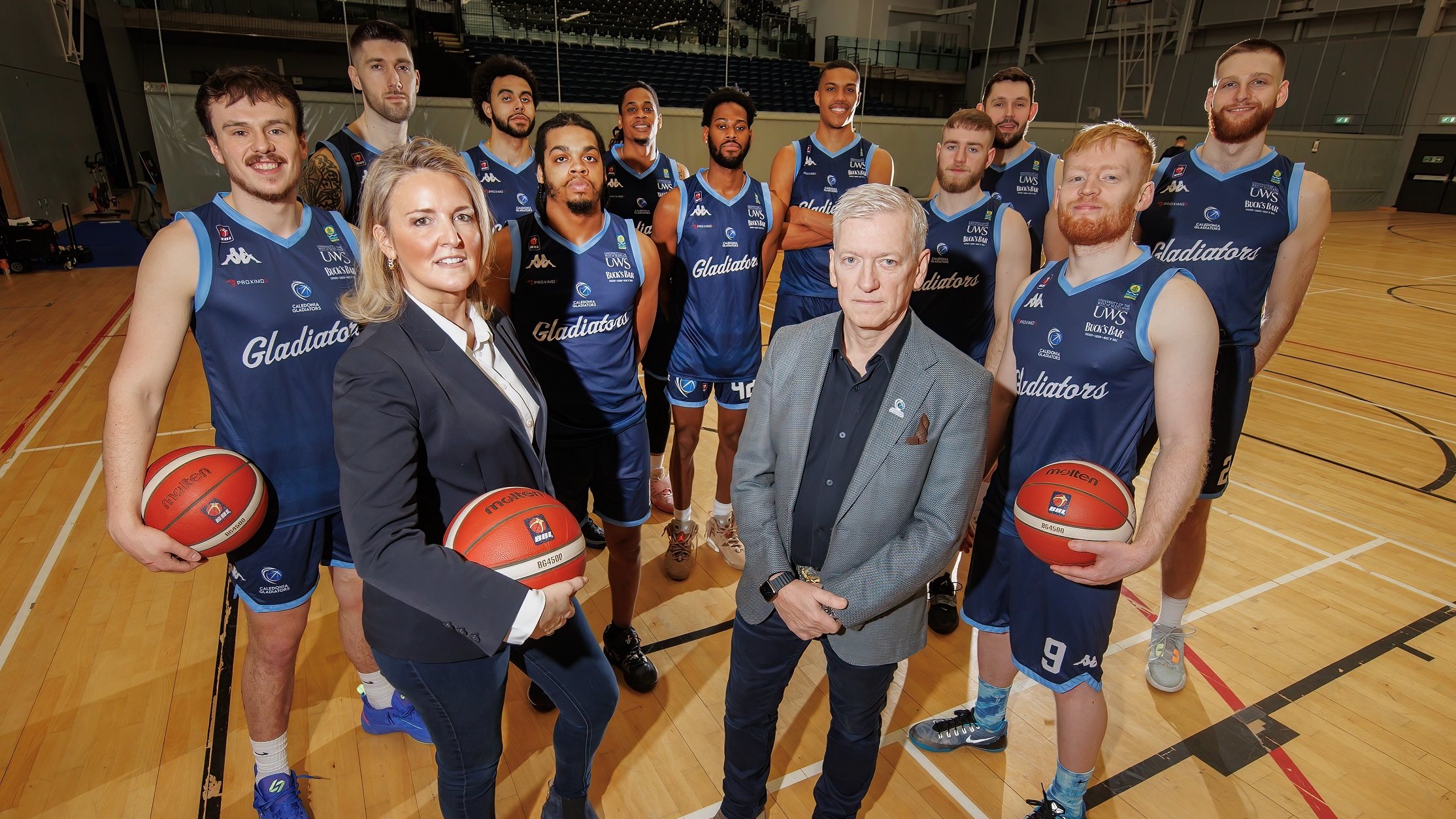 The Glasgow Rocks Basketball team for Ballers: Ball or Nothing