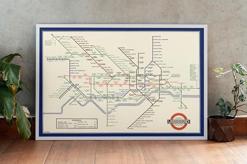 Vintage London Underground Wall Art