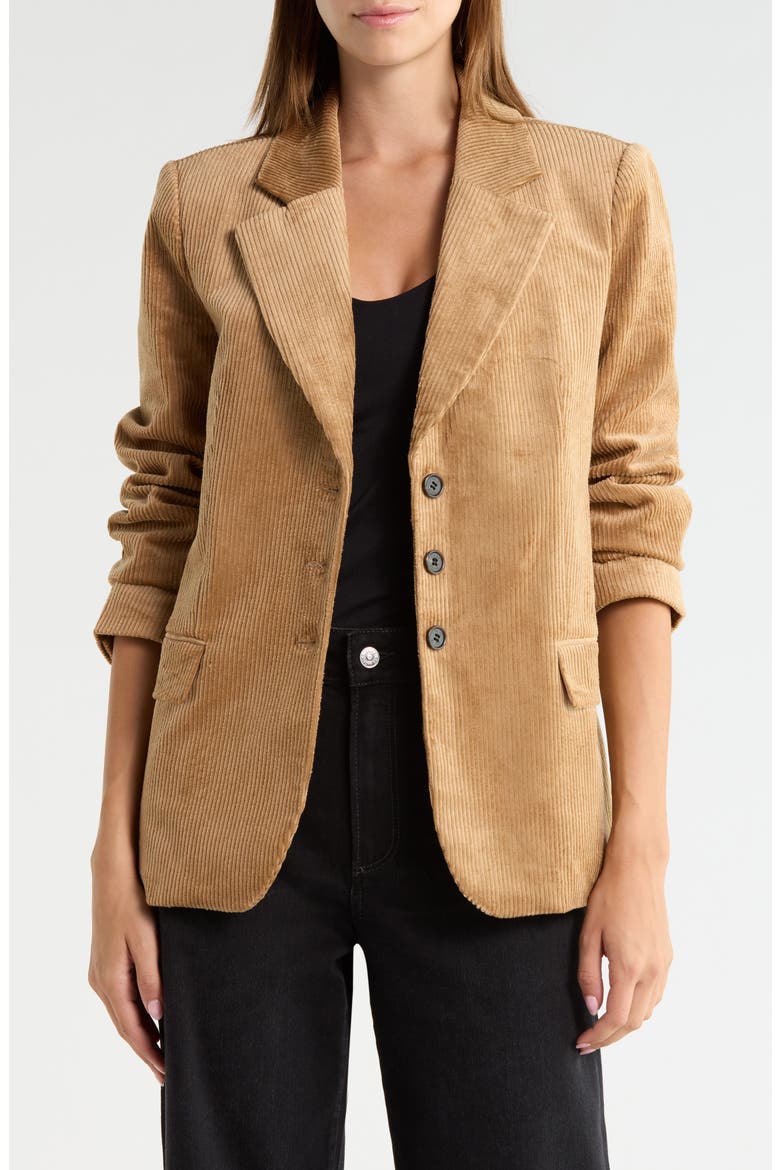 Maeva Cotton Blend Corduroy Jacket
