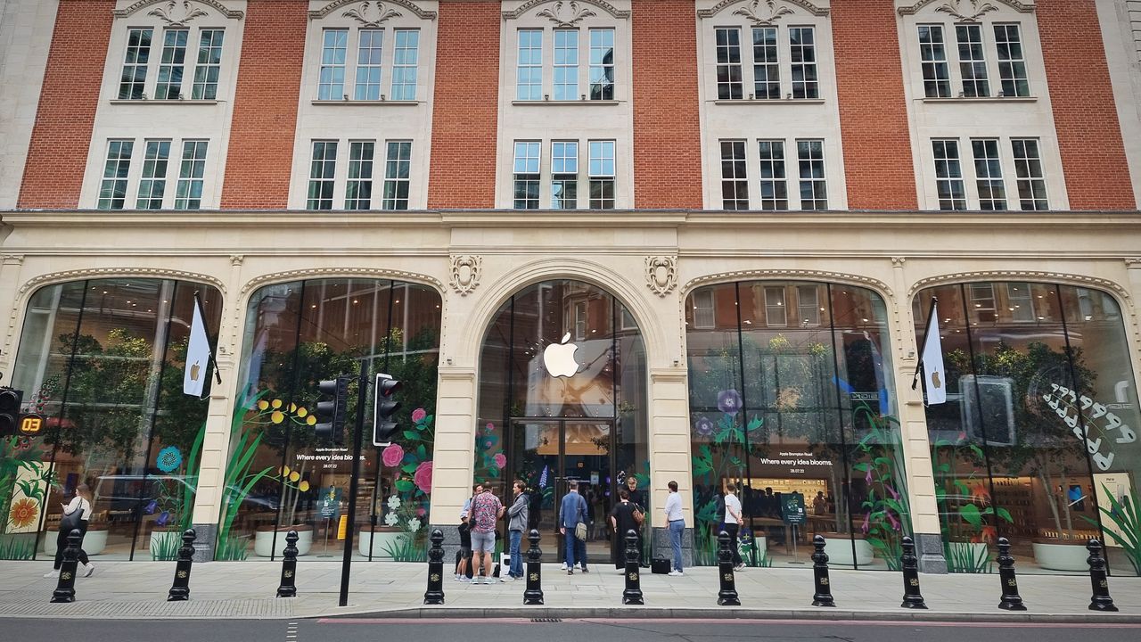 Inside the new Apple Store Brompton Road where you won't have to wait to pick up the new