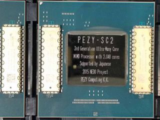 PEZY's 16,384-thread SC2 Processor