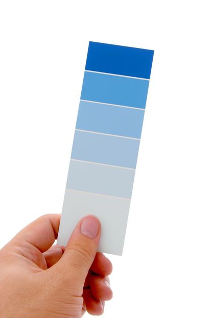 Paint Chip Bookmark 