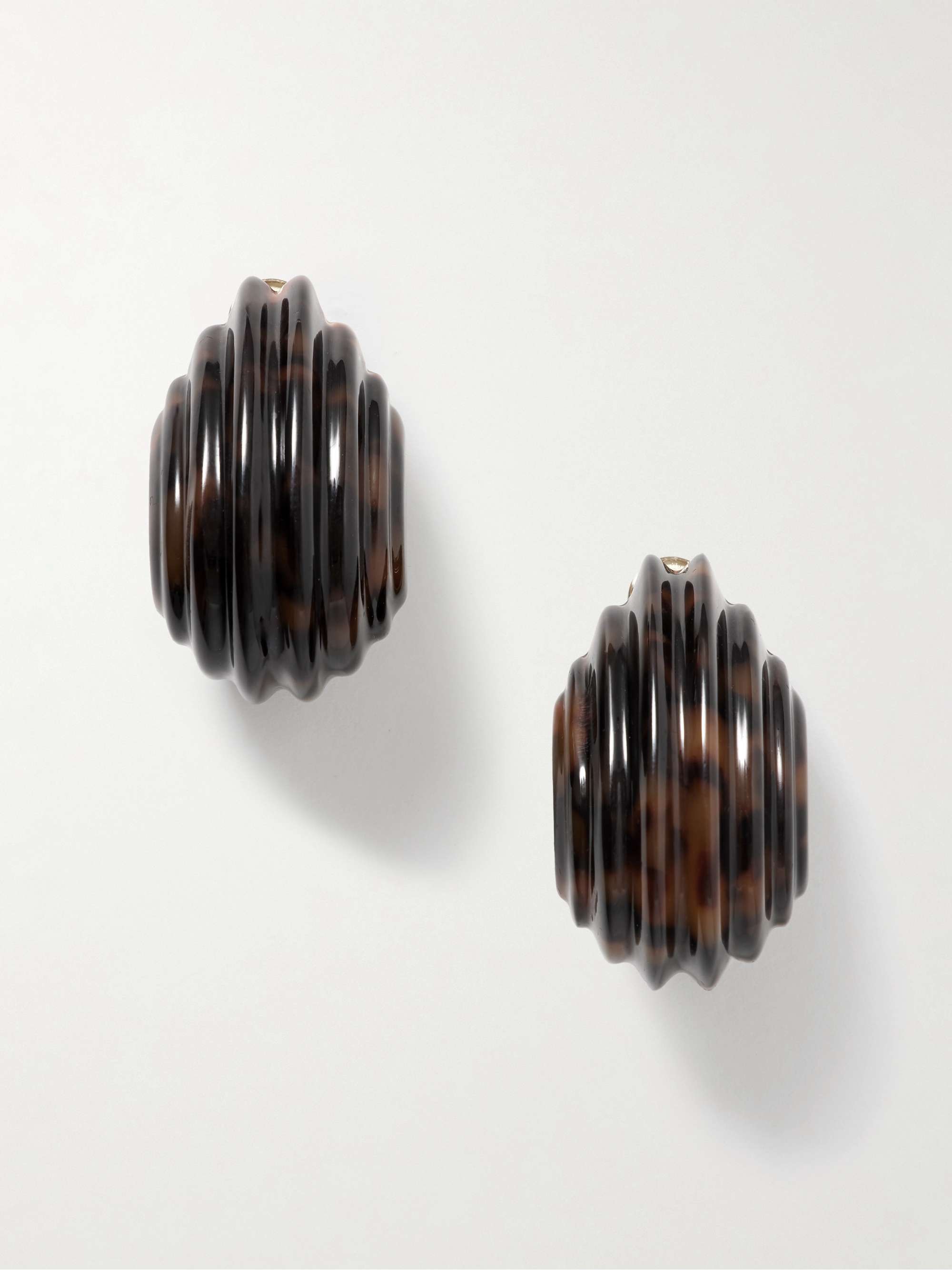 + Cassetto Resin Clip Earrings