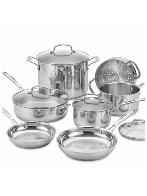 Chef&rsquo;s Classic Stainless Steel Cookware Set