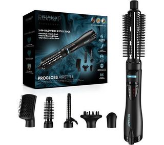 Revamp 6-In-1 Airstyle Dr-1250 Hot Air Styler 
 Black