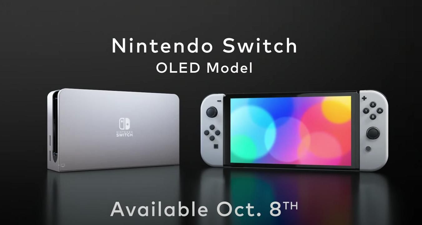 パソコン switch oled Nintendo Switch OLED model revealed, coming in October for $350