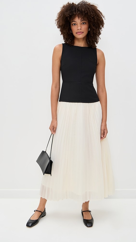 Moon River Contrast Dress