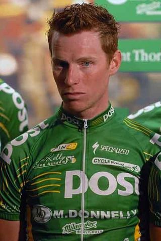 Irish rider Stephen Gallagher looking relaxed and focused at the team presentation.