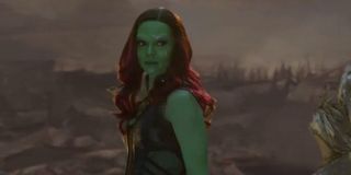 Gamora in the deleted scene