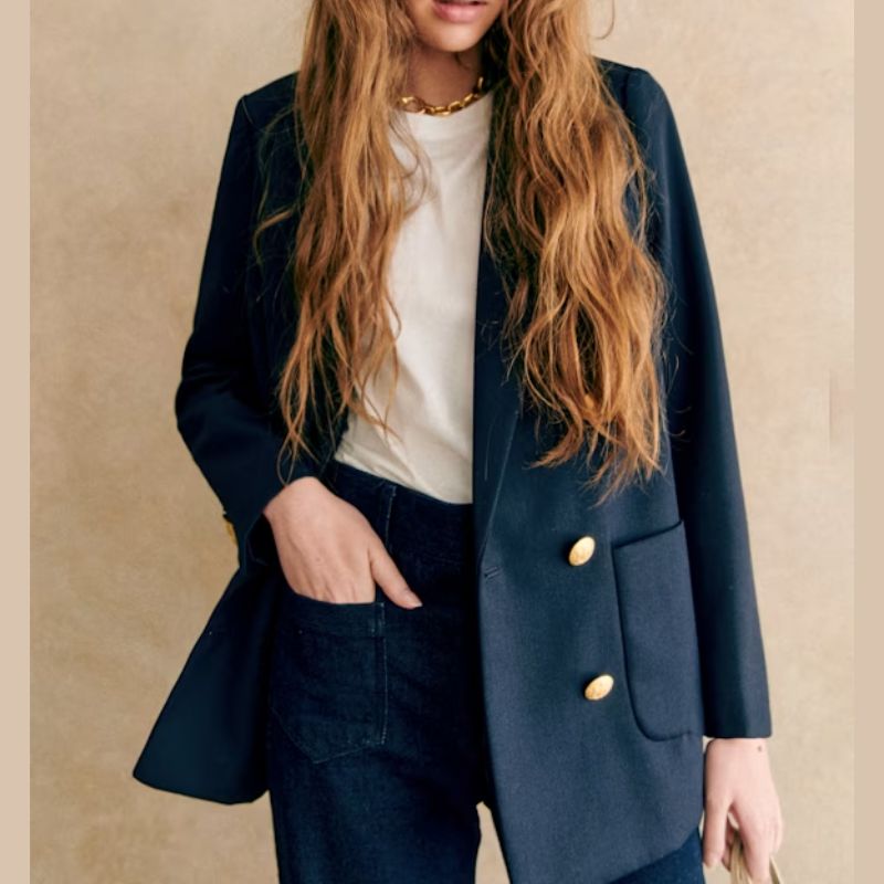 Image of navy blazer