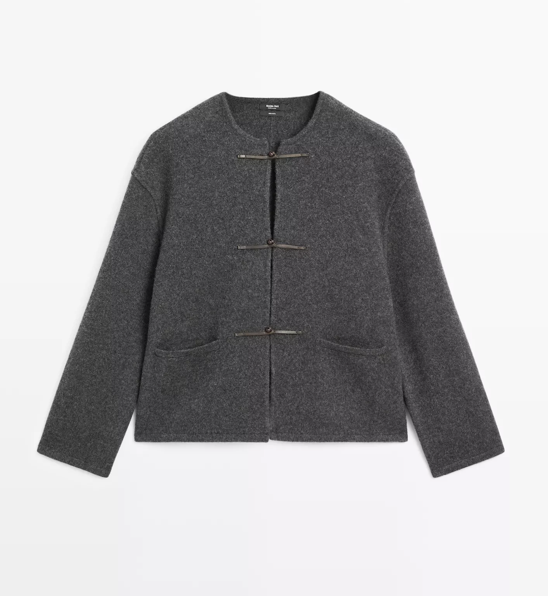 Massimo Dutti Grey Cardigan