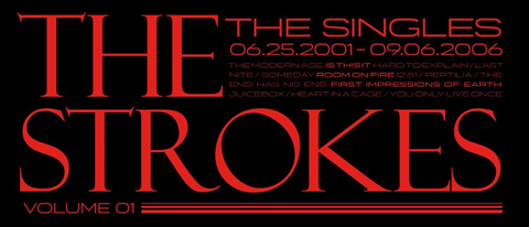 The Strokes - The Singles Volume 1 cover art