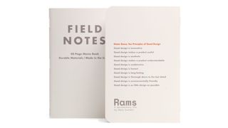 Dieter Rams inspires new Field Notes books