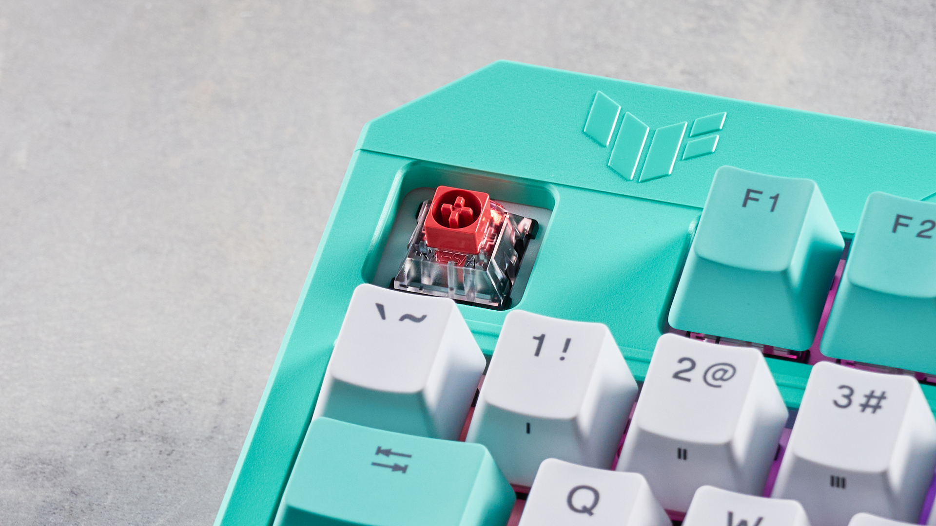 An Asus TUF Gaming K3 Gen II keyboard