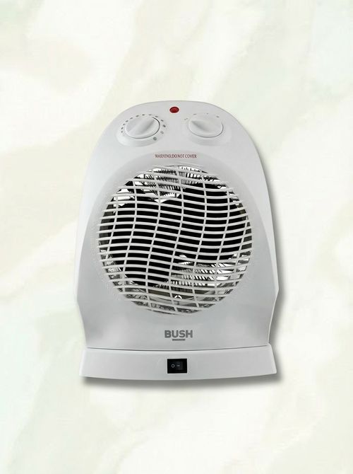 Upright Oscillating Fan Heater