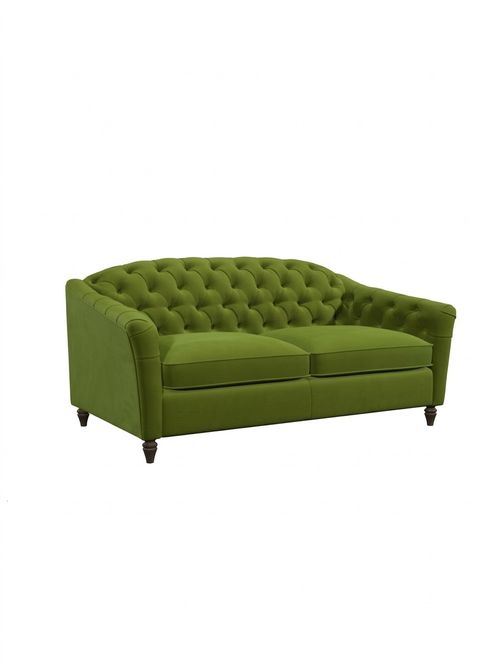 Payton Willow Tree Stain Resistant Plush Velvet 3 Seater Sofa