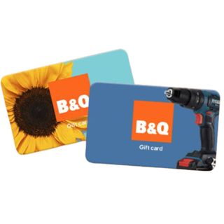 Two gift cards from B&Q